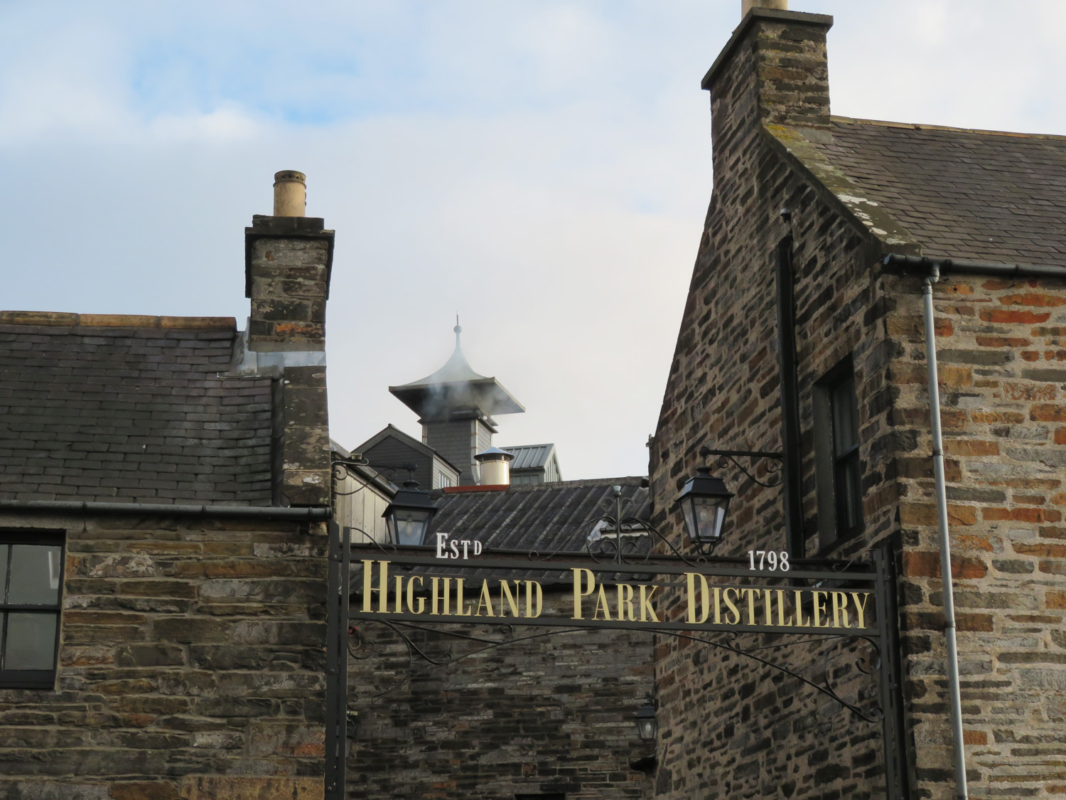 ハイランドパーク蒸留所ジオラマ ハイランドパーク蒸留所ジオラマ